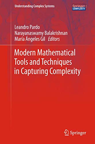 Stock image for Modern Mathematical Tools and Techniques in Capturing Complexity for sale by Books Puddle