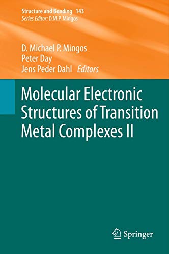 Stock image for Molecular Electronic Structures of Transition Metal Complexes II for sale by Masalai Press