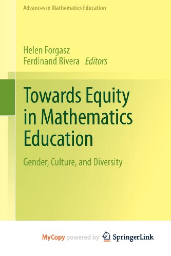 9783642277030: Towards Equity in Mathematics Education: Gender, Culture, and Diversity