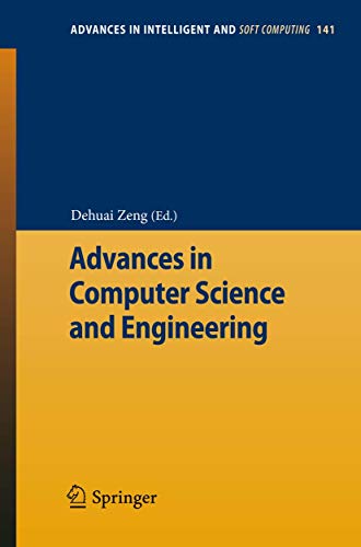 Immagine dell'editore per Advances in Computer Science and Engineering (Advances in Intelligent and Soft Computing, 141) venduto da Ria Christie Collections