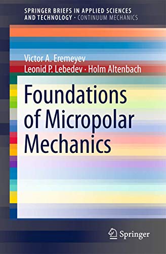 Stock image for Foundations of Micropolar Mechanics for sale by Revaluation Books