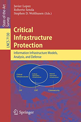 Imagen de archivo de Critical Infrastructure Protection: Advances in Critical Infrastructure Protection: Information Infrastructure Models, Analysis, and Defense a la venta por ThriftBooks-Atlanta