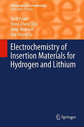 9783642294631: Electrochemistry of Insertion Materials for Hydrogen and Lithium (Monographs in Electrochemistry)