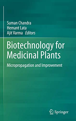 Stock image for Biotechnology for Medicinal Plants: Micropropagation and Improvement for sale by Lucky's Textbooks