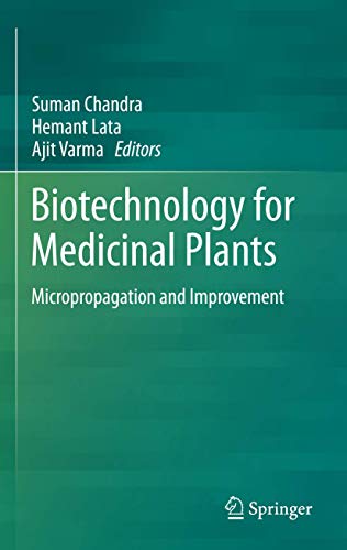 9783642299735: Biotechnology for Medicinal Plants: Micropropagation and Improvement