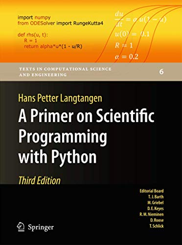 A Primer on Scientific Programming with Python (3rd edition) - Langtangen, Hans Petter