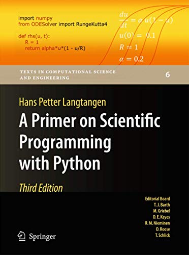 Stock image for A Primer on Scientific Programming with Python for sale by Better World Books Ltd