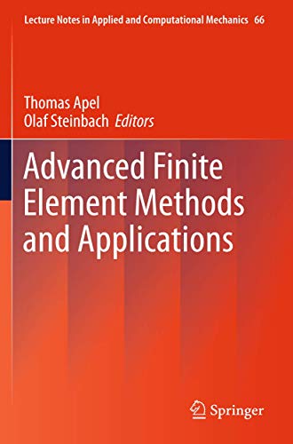 Beispielbild fr Advanced Finite Element Methods and Applications. zum Verkauf von Antiquariat im Hufelandhaus GmbH  vormals Lange & Springer