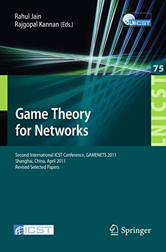 Beispielbild fr Game Theory for Networks zum Verkauf von Blackwell's