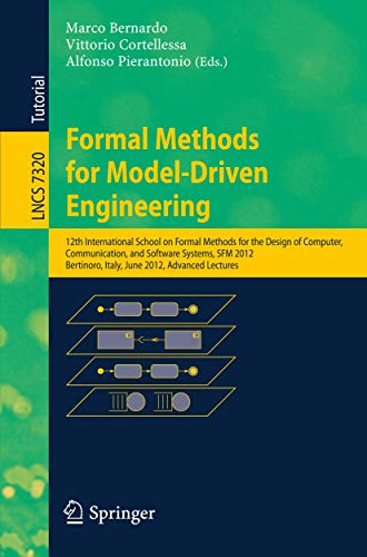 9783642309816: Formal Methods for Model-Driven Engineering