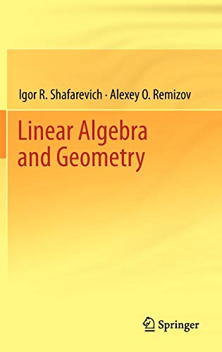 9783642309939: Linear Algebra and Geometry