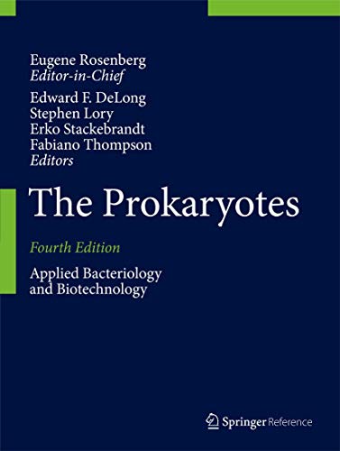 Beispielbild fr The Prokaryotes Applied Bacteriology and Biotechnology zum Verkauf von Buchpark