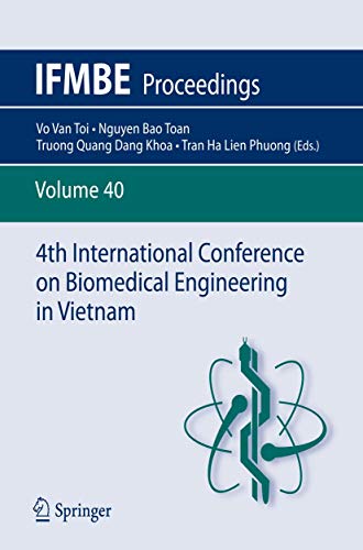9783642321825: 4th International Conference on Biomedical Engineering in Vietnam: 40 (IFMBE Proceedings)