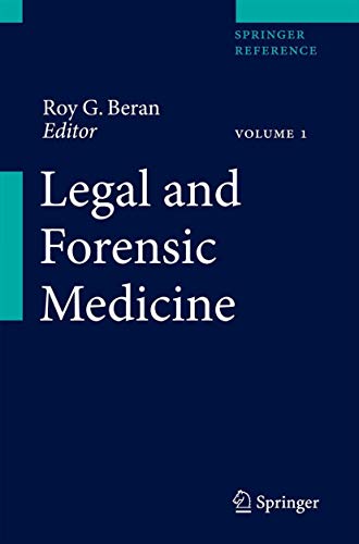 Stock image for Legal and Forensic Medicine (Springer Reference) for sale by Phatpocket Limited