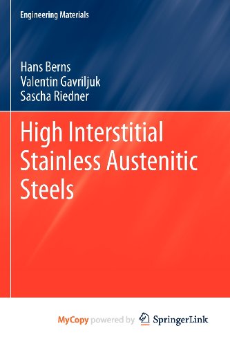 9783642337024: High Interstitial Stainless Austenitic Steels