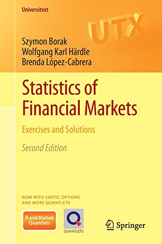 9783642339288: Statistics of Financial Markets: Exercises and Solutions (Universitext)