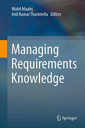 Stock image for Managing Requirements Knowledge for sale by GF Books, Inc.