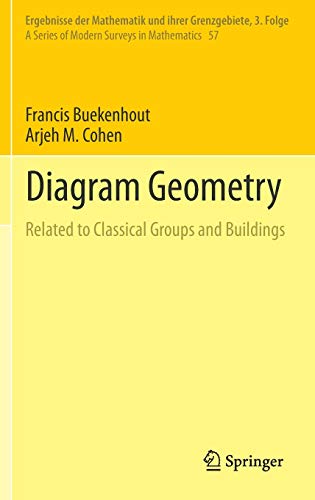 9783642344527: Diagram Geometry: Related to Classical Groups and Buildings: 57 (Ergebnisse der Mathematik und ihrer Grenzgebiete. 3. Folge / A Series of Modern Surveys in Mathematics)