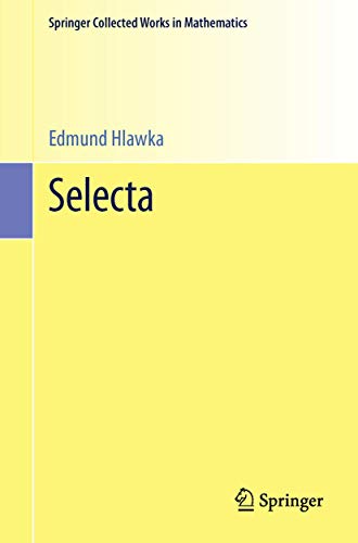 Stock image for Selecta. Reprint of the 1990 Edition (Springer Collected Works in Mathematics) (English and German Edition) for sale by Zubal-Books, Since 1961