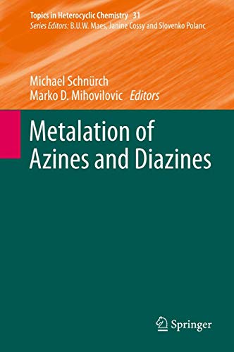 Stock image for Metalation of Azines and Diazines for sale by Buchpark