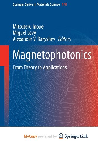 9783642355103: Magnetophotonics: From Theory to Applications