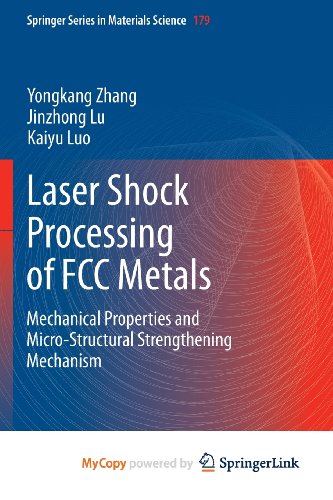 9783642356759: Laser Shock Processing of FCC Metals: Mechanical Properties and Micro-structural Strengthening Mechanism
