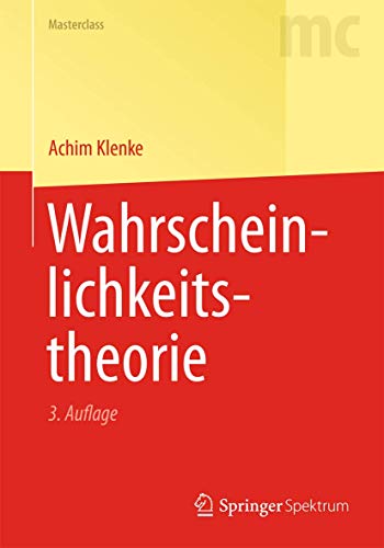 Imagen de archivo de Wahrscheinlichkeitstheorie (Springer-Lehrbuch Masterclass) a la venta por medimops