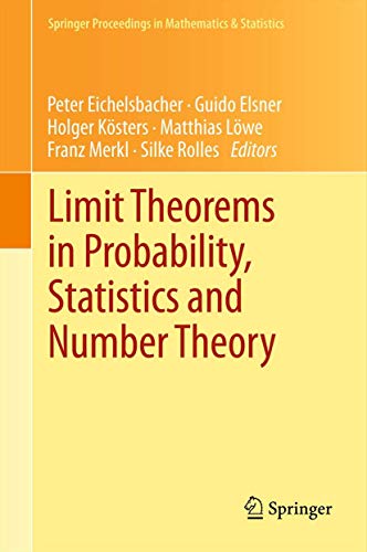 9783642360671: Limit Theorems in Probability, Statistics and Number Theory: In Honor of Friedrich Gtze: 42