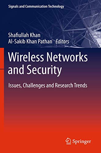 Beispielbild fr Wireless networks and security. Issues, challenges and research trends. zum Verkauf von Antiquariat im Hufelandhaus GmbH  vormals Lange & Springer