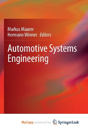 9783642364563: Automotive Systems Engineering