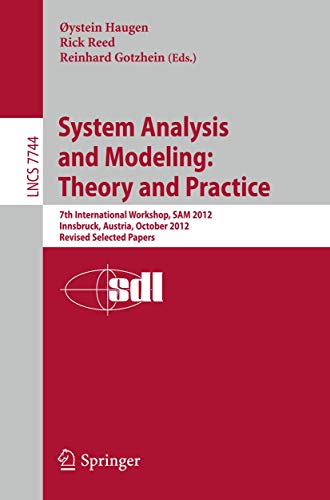 Immagine dell'editore per System Analysis and Modeling: Theory and Practice : 7th International Workshop, SAM 2012, Innsbruck, Austria, October 1-2, 2012, Revised Selected Papers venduto da Buchpark