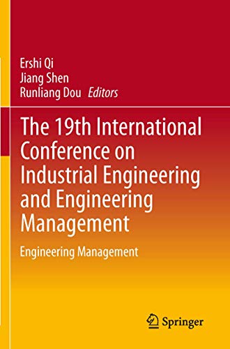 Imagen de archivo de The 19th International Conference on Industrial Engineering and Engineering Management Engineering Management a la venta por Buchpark