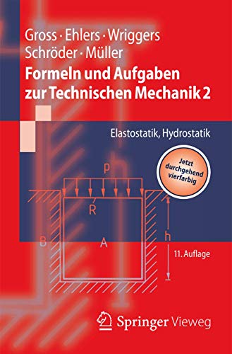 9783642409844: Formeln und Aufgaben zur Technischen Mechanik 2: Elastostatik, Hydrostatik (Springer-Lehrbuch)