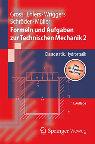 Stock image for Formeln und Aufgaben zur Technischen Mechanik 2: Elastostatik, Hydrostatik (Springer-Lehrbuch) for sale by medimops