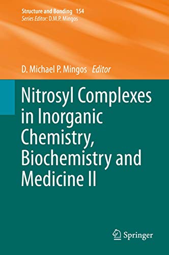 Stock image for Nitrosyl complexes in inorganic chemistry, biochemistry and medicine. Nitrosyl complexes in inorganic chemistry, biochemistry and medicine. for sale by Antiquariat im Hufelandhaus GmbH  vormals Lange & Springer