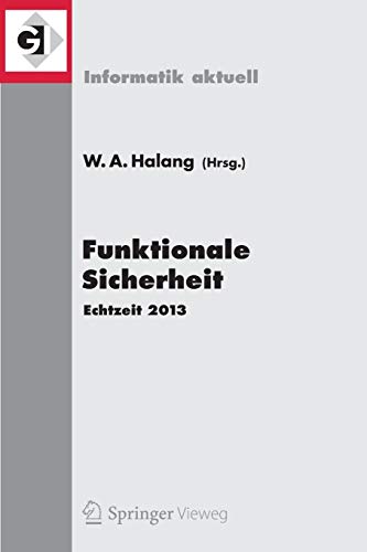 Stock image for Funktionale Sicherheit : Echtzeit 2013 for sale by Ria Christie Collections