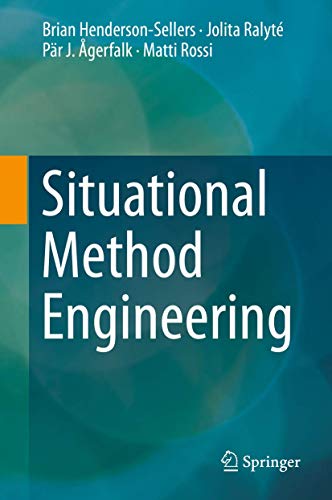 Stock image for Sitatutional Method Engineering for sale by Romtrade Corp.