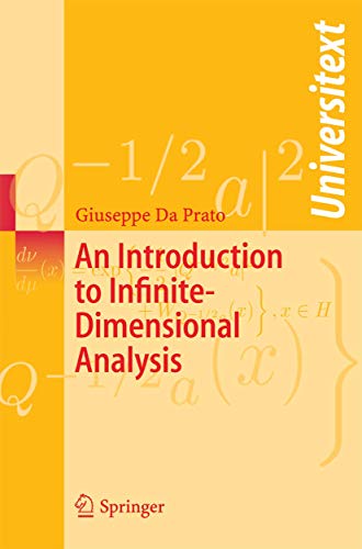 Beispielbild fr An Introduction to Infinite-Dimensional Analysis zum Verkauf von Ria Christie Collections