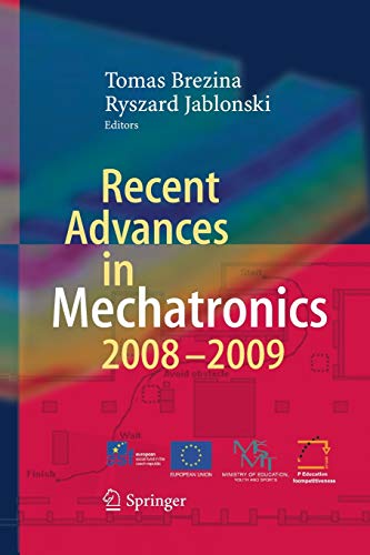 9783642424977: Recent Advances in Mechatronics: 2008 - 2009