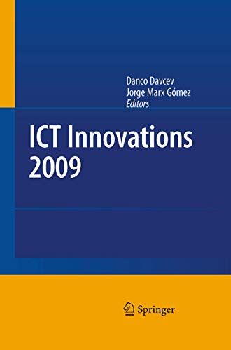 Stock image for ICT Innovations 2009 for sale by Lucky's Textbooks