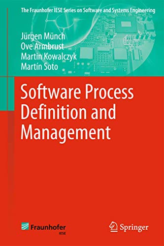 9783642428425: Software Process Definition and Management (The Fraunhofer IESE Series on Software and Systems Engineering)
