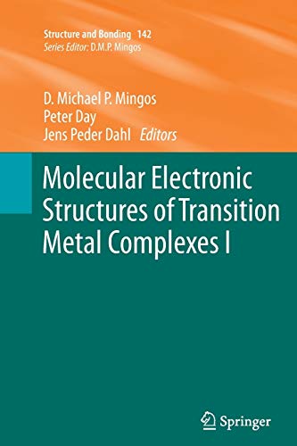 Stock image for Molecular Electronic Structures of Transition Metal Complexes I (Structure and Bonding) for sale by Reuseabook
