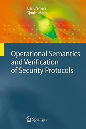Stock image for Operational Semantics and Verification of Security. for sale by Books Puddle