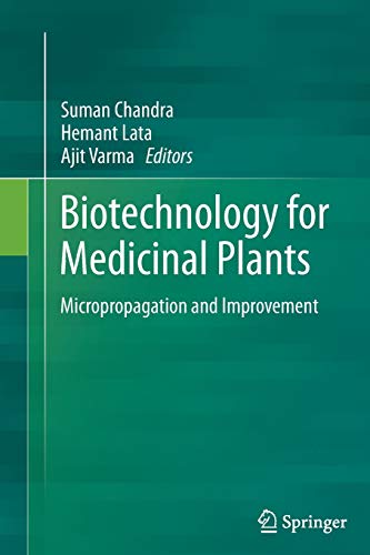 Stock image for Biotechnology for Medicinal Plants: Micropropagation and Improvement for sale by Lucky's Textbooks