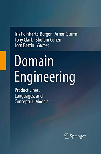 Beispielbild fr Domain Engineering: Product Lines, Languages, and Conceptual Models zum Verkauf von Lucky's Textbooks