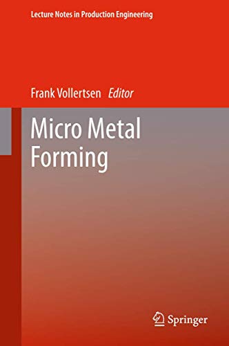 9783642434037: Micro Metal Forming