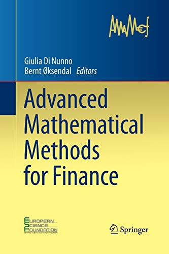 9783642435515: Advanced Mathematical Methods for Finance
