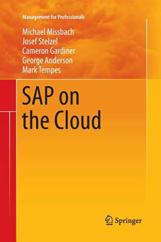 9783642436048: SAP on the Cloud (Management for Professionals)