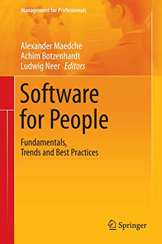 9783642441516: Software for People: Fundamentals, Trends and Best Practices (Management for Professionals)