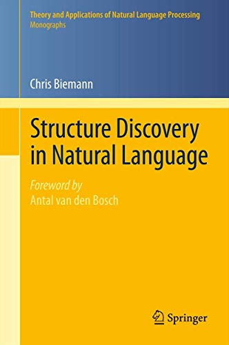 9783642442308: Structure Discovery in Natural Language (Theory and Applications of Natural Language Processing)